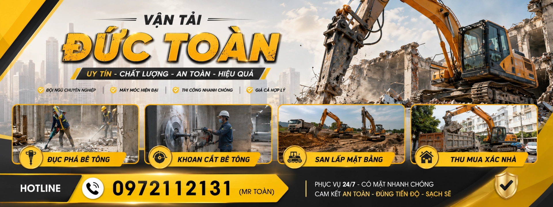 thuê máy đào bánh xích chuyên nghiệp Thủ Đức